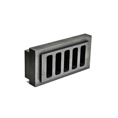 Un bon prix. Moules faits sur commande de graphite de lingotière de graphite isostatique antirouille pour l'or en ligne