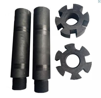 Un bon prix. Rotor en graphite isostatique antirouille et aubes en graphite synthétique superfines d'arbre en ligne